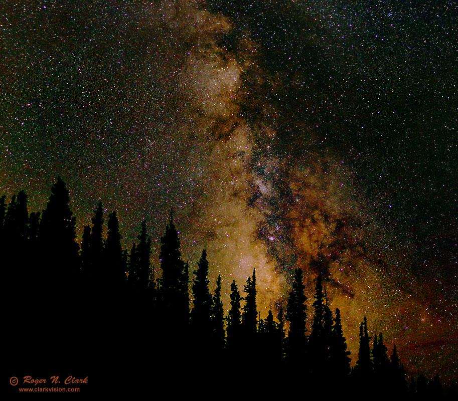 image milky.way.over.forest.c07.16.2012.C45I0481-6.i-c1-800v.jpg is Copyrighted by Roger N. Clark, www.clarkvision.com