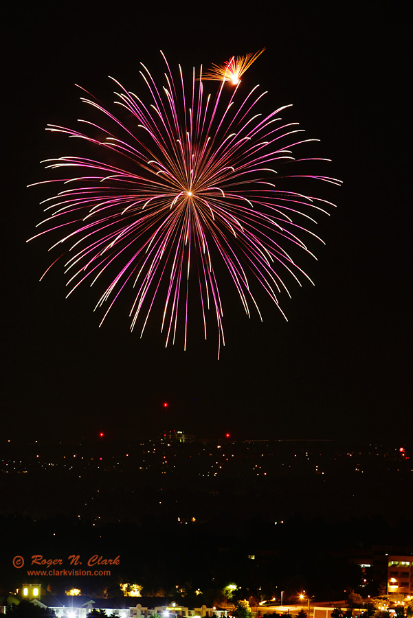 image fireworks.c07.04.2005.JZ3F1789c-900.jpg is Copyrighted by Roger N. Clark, www.clarkvision.com